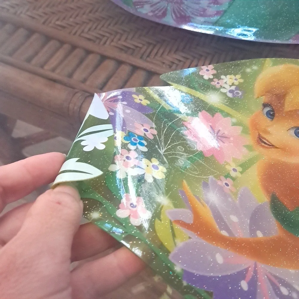 Disney Princess Placemats set 7 Ariel Cinderella Frozen‎ Brave Merida Tinkerbell